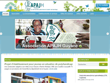 Tablet Screenshot of apajhguyane.org